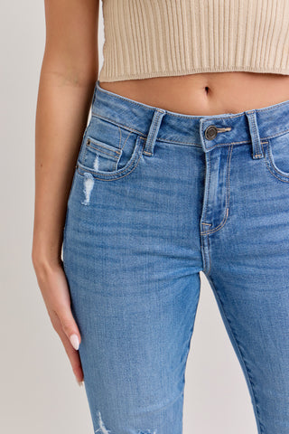 Crop Flare Jean