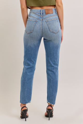 Cropped Mom Jean